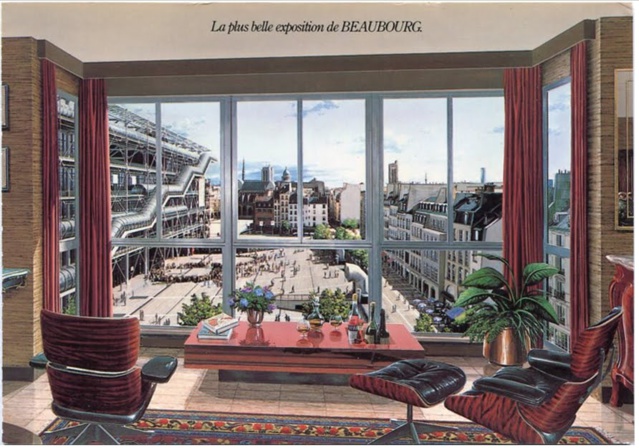 Carte postale du promoteur immobilier COGEDIM vantant le Quartier de l'Horloge.