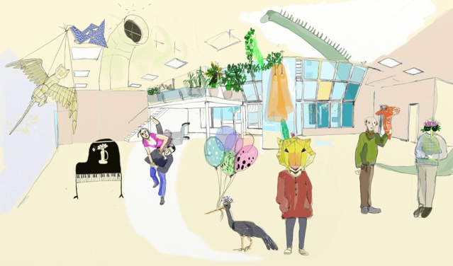 Un projet innovant pour le futur de l'école maternelle Brantôme. - Illustration : Ana Corrales Un projet innovant pour le futur de l'école maternelle Brantôme. - Illustration : Ana Corrales