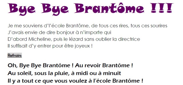 Anaïs, d'après Joe Dassin (Pierre Delanoë, Mike Wilsh, Mike Deighan). Anaïs, d'après Joe Dassin (Pierre Delanoë, Mike Wilsh, Mike Deighan).