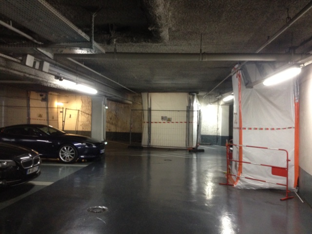 Opération de repérage de l'amiante dans le parking INDIGO. Opération de repérage de l'amiante dans le parking INDIGO.