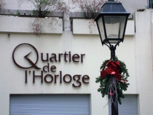 Le Quartier de l'Horloge en tenue de fête. Décembre 2015 Le Quartier de l'Horloge en tenue de fête. Décembre 2015