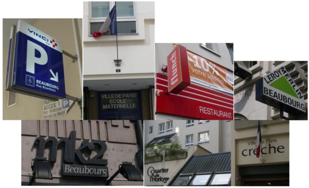 Les commerces du Quartier de l'Horloge forment un groupement administratif d'établisements recevant du public (ERP). Les habitations ne sont pas concernées.