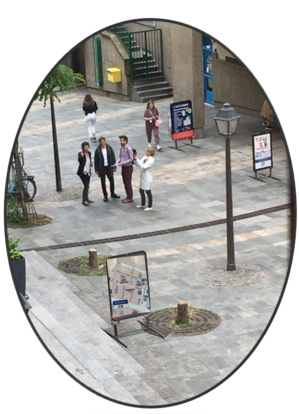 Ariel Weil lors d'une inspection sur site le vendredi 25 juin 2021. La mairie informe que les arbres étaient malades. Ariel Weil lors d'une inspection sur site le vendredi 25 juin 2021. La mairie informe que les arbres étaient malades.