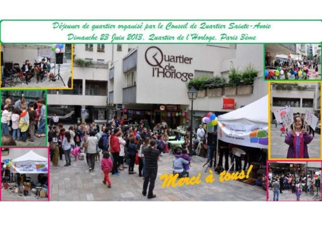 Repas de quartier Sainte-Avoie Repas de quartier Sainte-Avoie