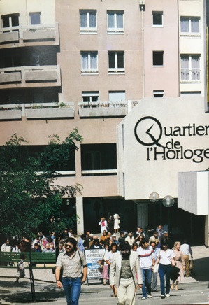 Le Quartier de l'Horloge, fin des années 80 in Les Halles, La renaissance d'un quartier 1966-1988, Christian Michel. Le Quartier de l'Horloge, fin des années 80 in Les Halles, La renaissance d'un quartier 1966-1988, Christian Michel.
