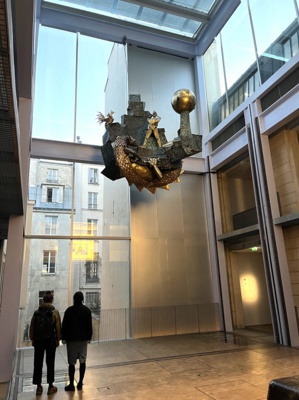 Le Défenseur du Temps exposé à Lafayette Anticipations en 2022.