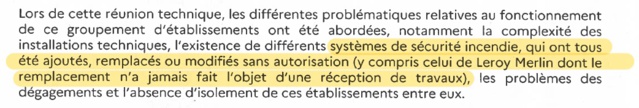 Extrait d'un courrier de la préfecture de Police de janvier 2024. Un click sur l'image l'agrandi.