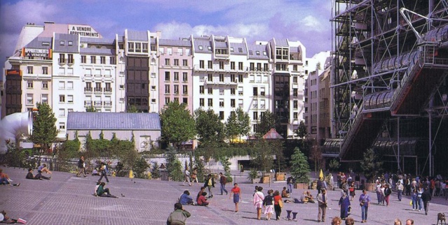 Le Quartier de l'Horloge en 1982. Le Quartier de l'Horloge en 1982.