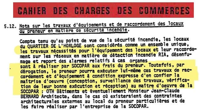 Sécurité incendie des commerces. Ces travaux sont réalisés sous la surveillance des SOCOPAR. Sécurité incendie des commerces. Ces travaux sont réalisés sous la surveillance des SOCOPAR.