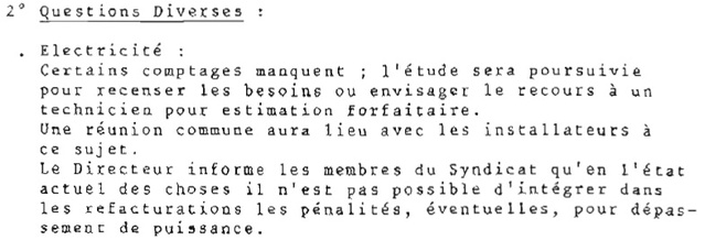 Quartier de l'Horloge sous tension : quand l’électricité divise. Quartier de l'Horloge sous tension : quand l’électricité divise.