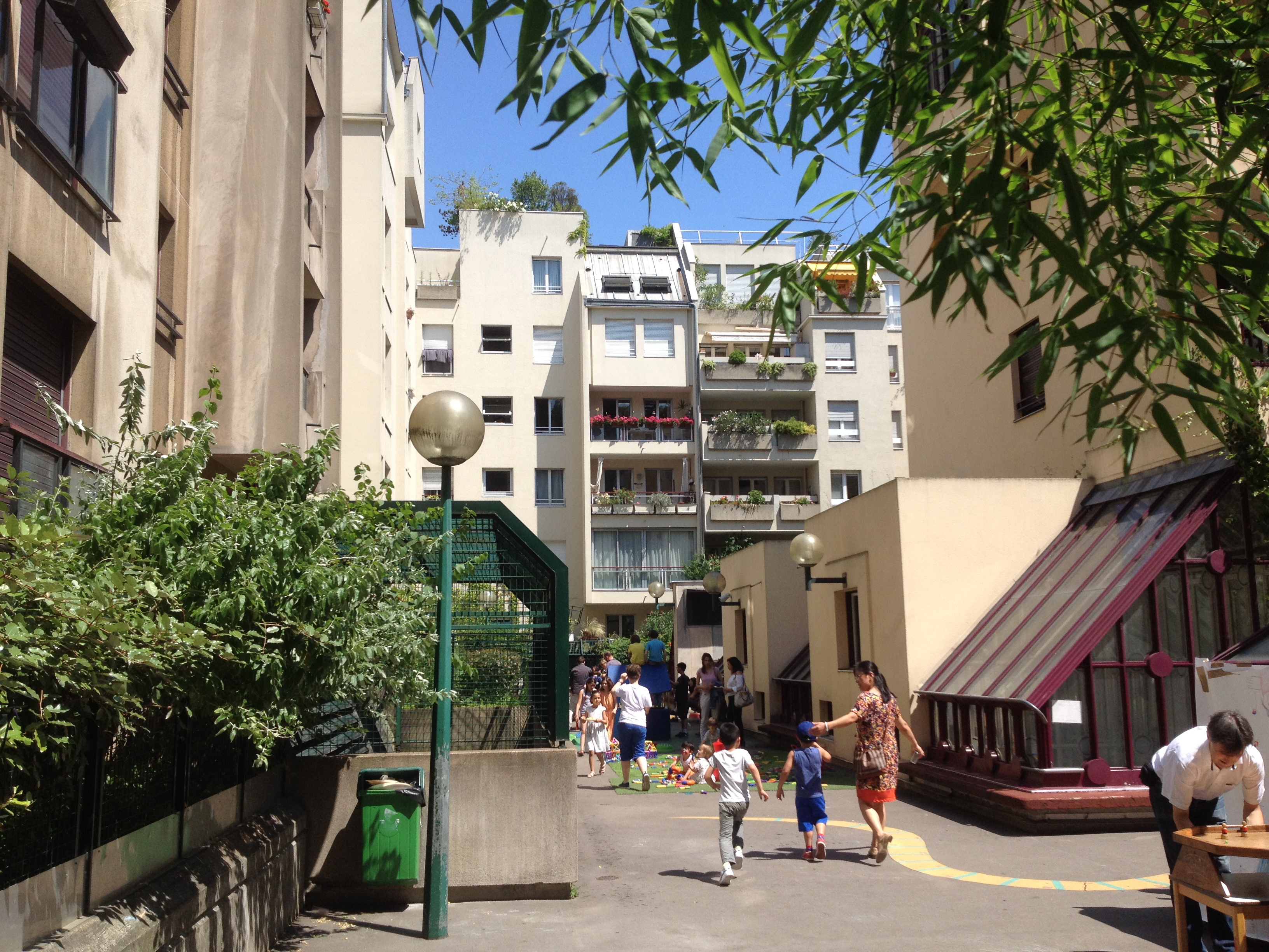 Nichée au cœur du Quartier de l'Horloge l'école maternelle Brantôme rythme la vie des habitants depuis 1982. Elle a accueilli 36 rentrées scolaires avant de fermer en juillet 2018. Photo: association TEMPO