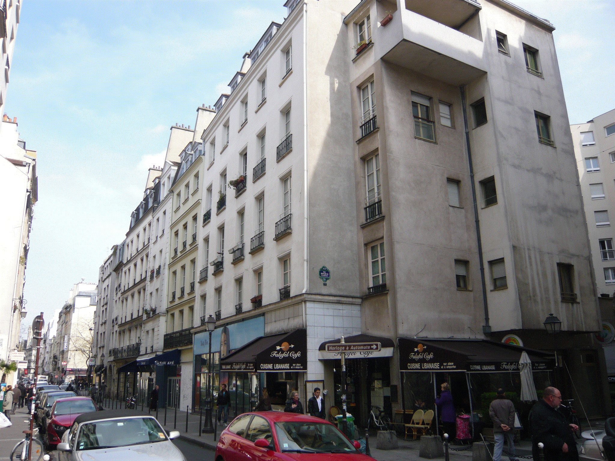 Le Quartier de l'Horloge au niveau de la rue Saint-Martin