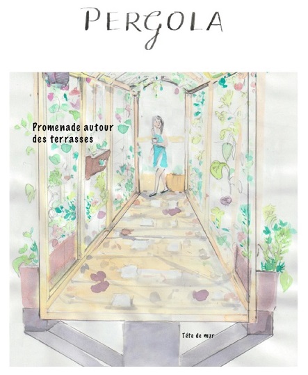 Des pergolas posées sur les têtes de murs offrent une déambulation à l'abris du soleil et de nouveaux espaces à aménager pour les jardiniers. Des pergolas posées sur les têtes de murs offrent une déambulation à l'abris du soleil et de nouveaux espaces à aménager pour les jardiniers.